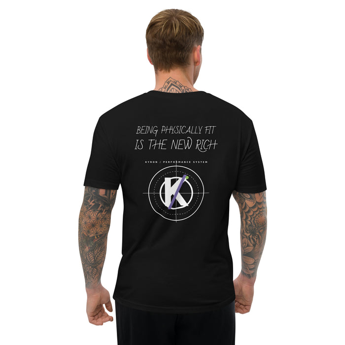 Kyron-Ανδρικό Κοντομάνικο Fitted T‑Shirt