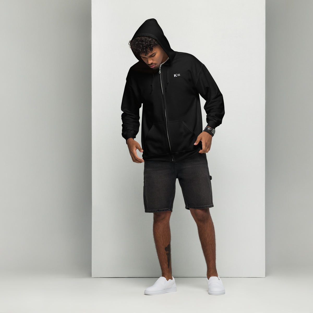 Kyron-Unisex Ζακέτα Με Φερμουάρ